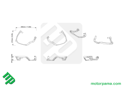 kit fissaggio paramani can-am 715010295 esploso(5)